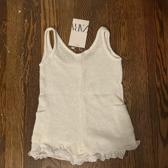 Zara Other - Zara Baby girl eyelet knit swim coverup NWT